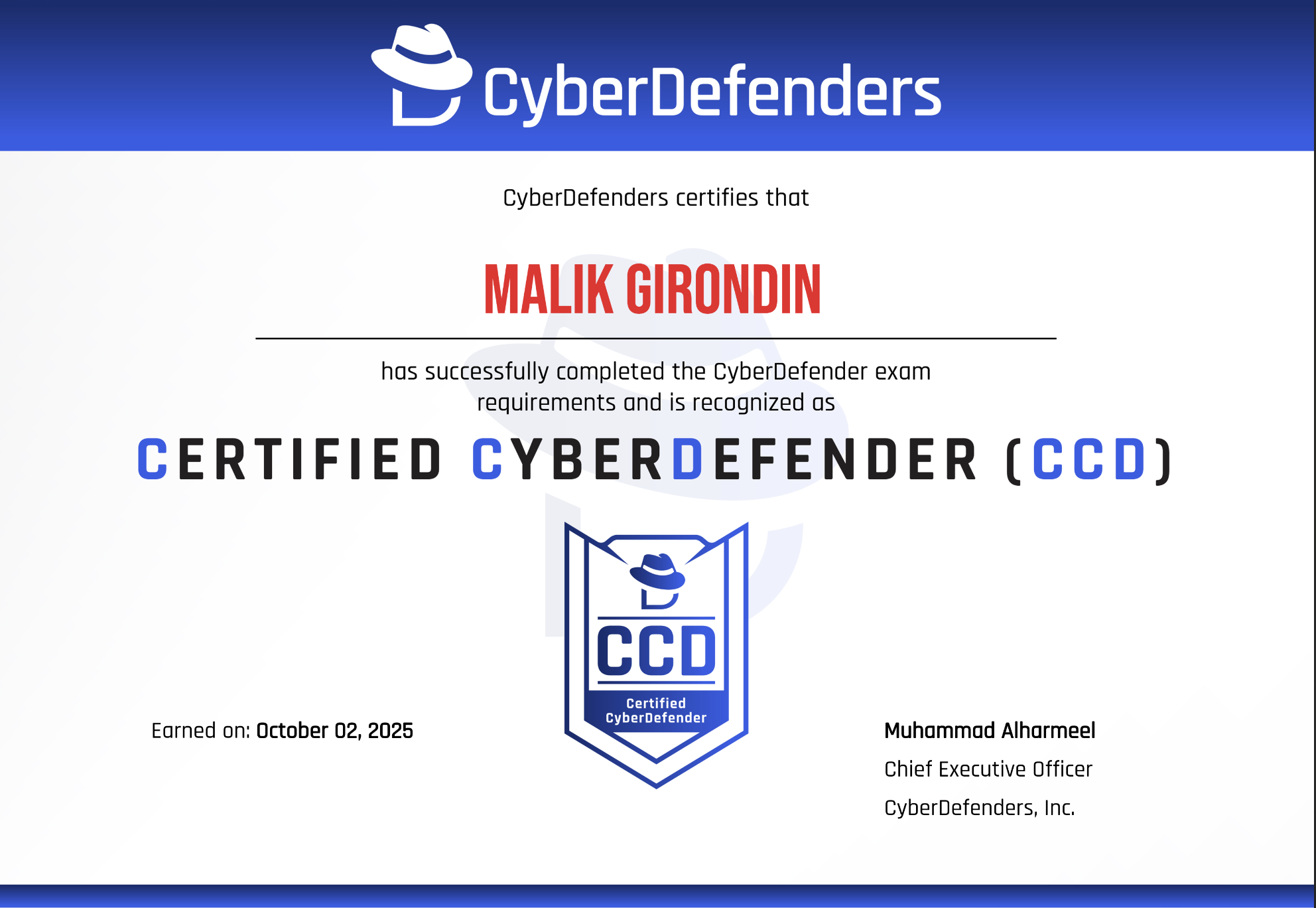 Certification 10