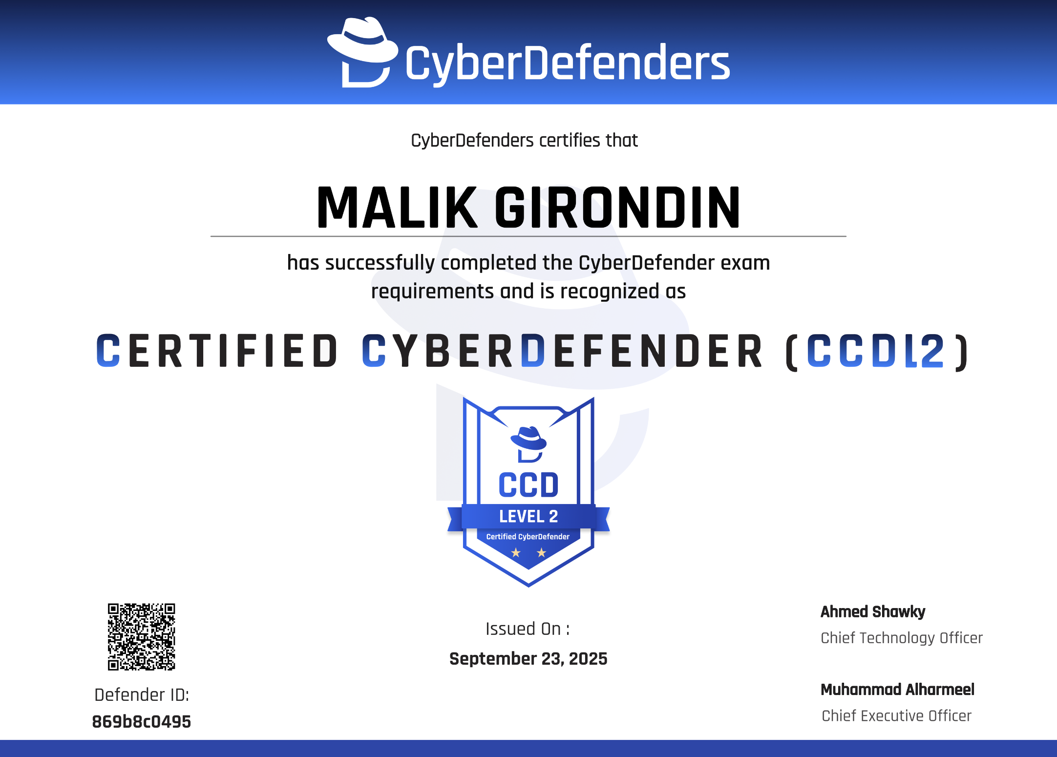 Certification 10